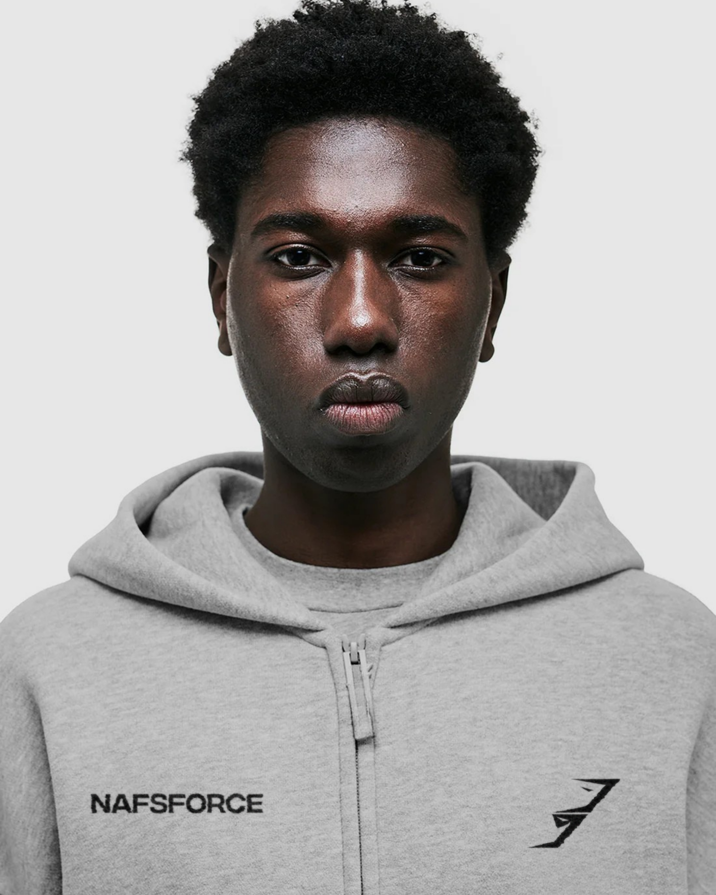 YOU VS NAFS Zipper - Grey
