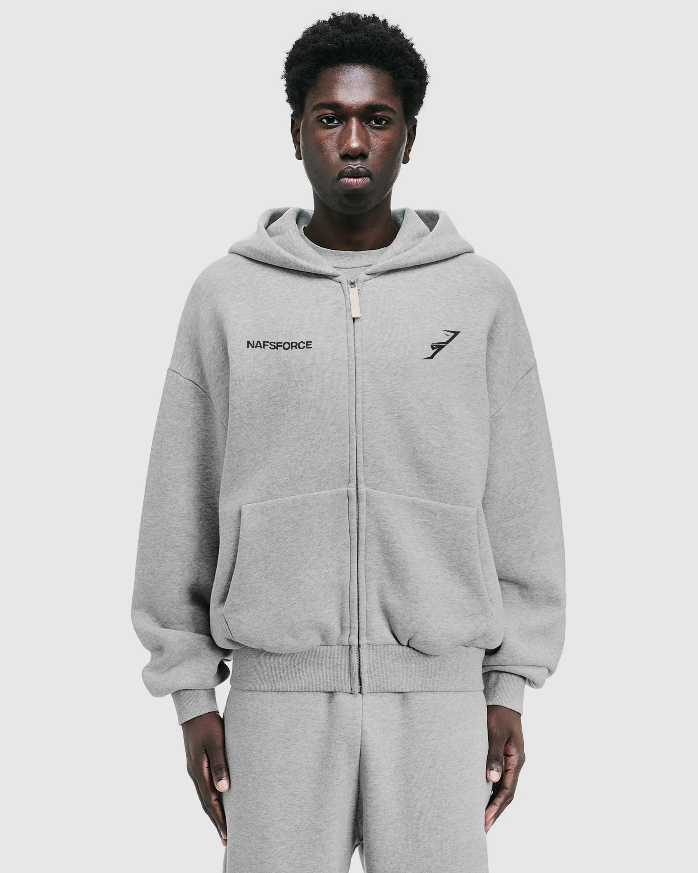 YOU VS NAFS Zipper - Grey