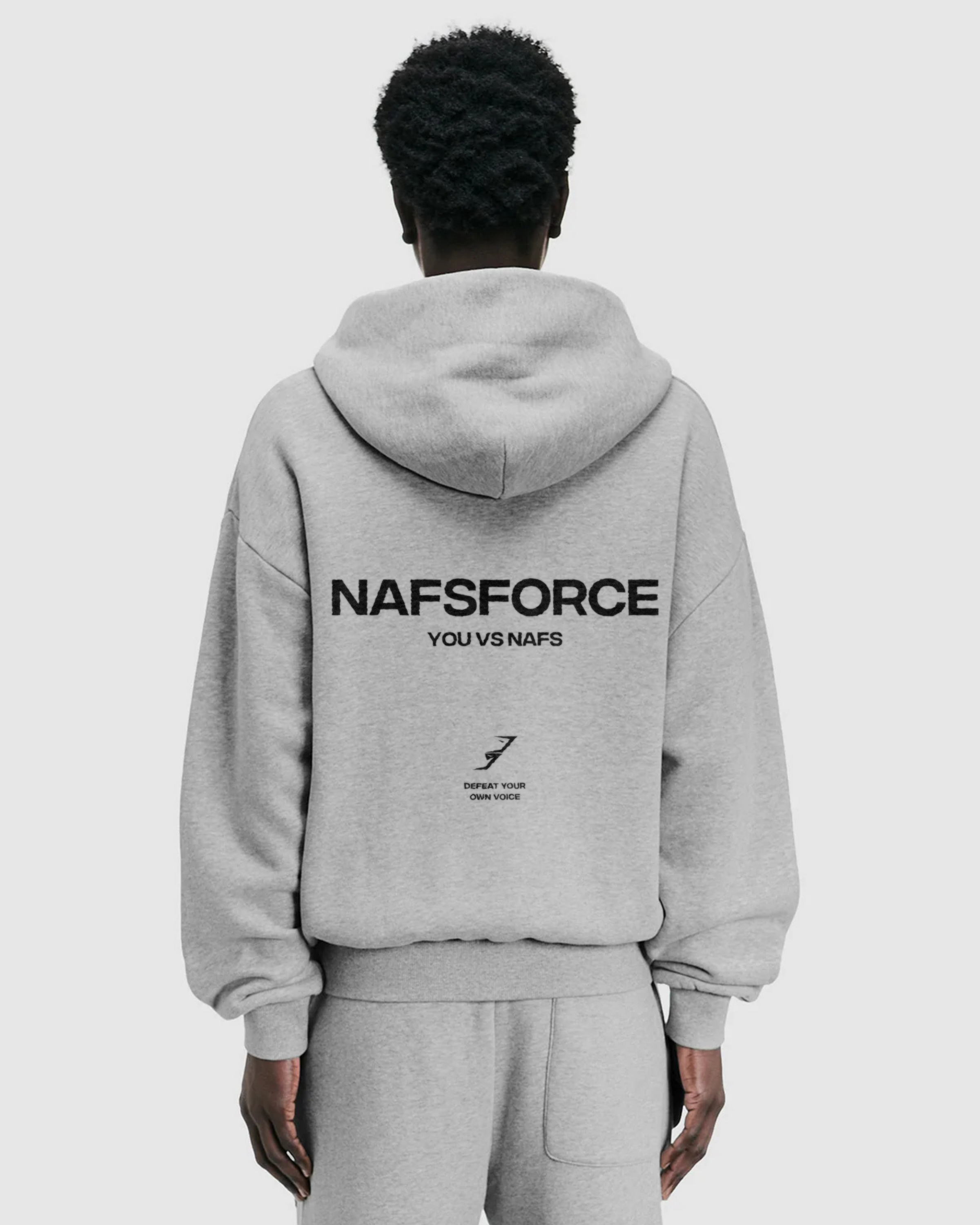 YOU VS NAFS Zipper - Grey