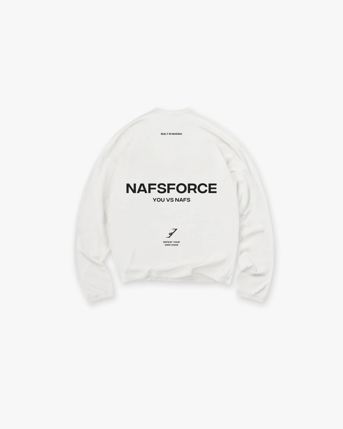 YOU VS NAFS Long Sleeve White