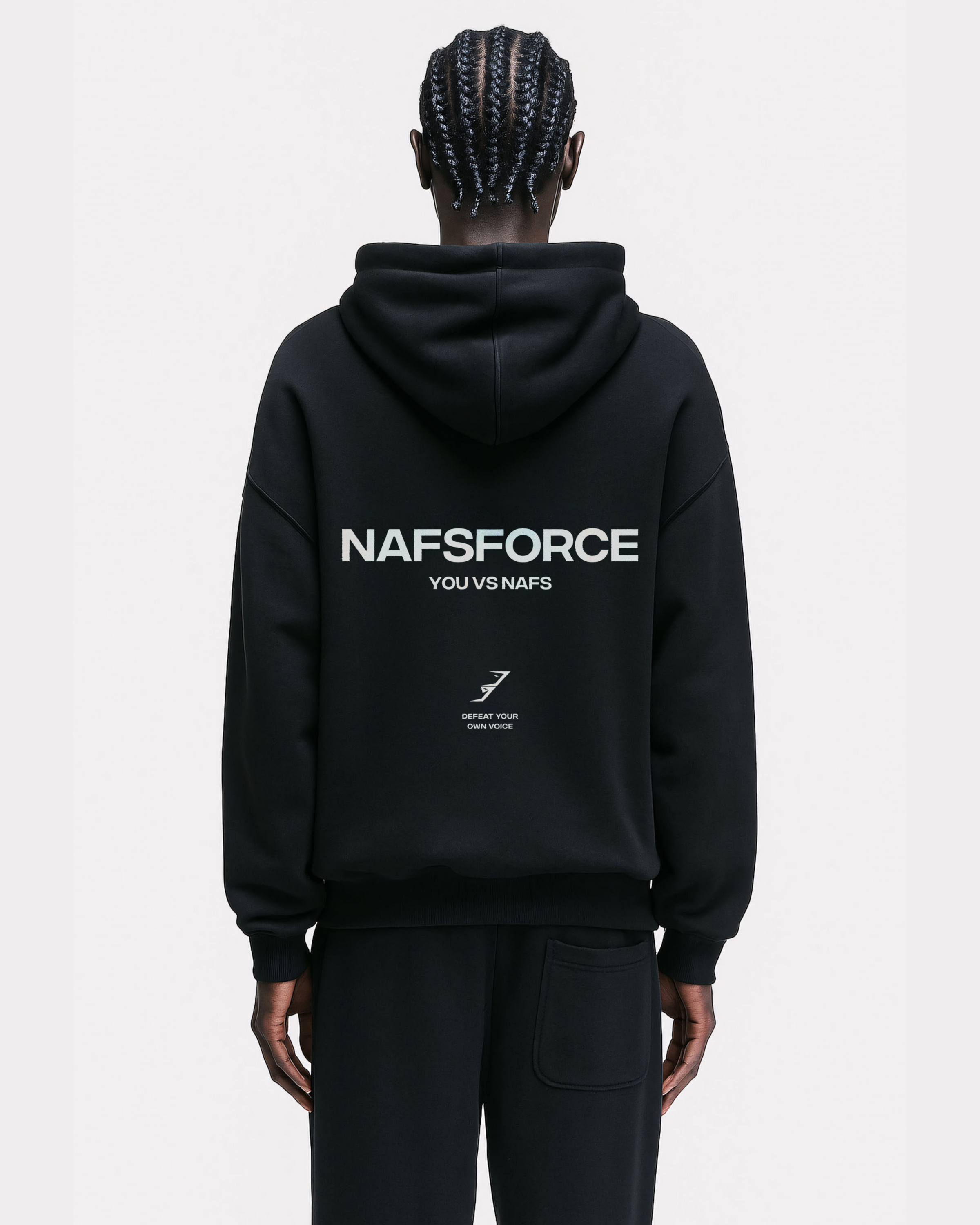 YOU VS NAFS Hoodie - Black